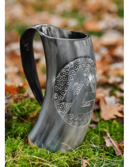 Viking Valknut horn jug num.2...