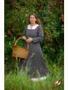 Viking Age Scandinavian Dress, Estrid model (light grey)
