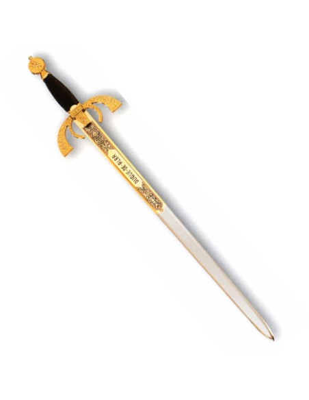 Duke of Alba sword, golden Duke of Alba sword, golden