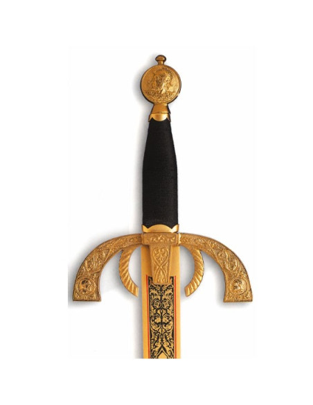 Duke of Alba sword, golden Duke of Alba sword, golden