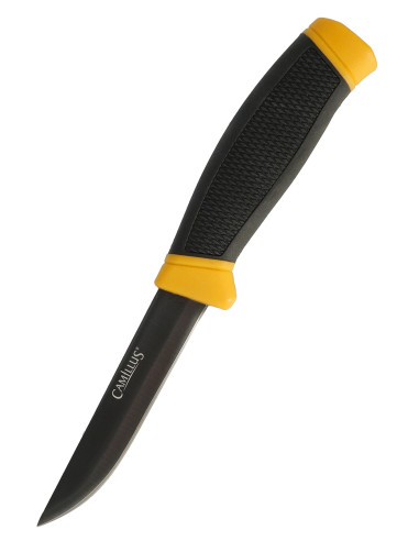Camillus Outdoor Knife CRAFTSMAN model with sheath, black
