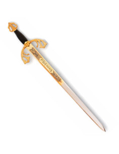 Tizona Cid sword, golden finish 2