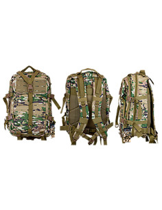 Barbaric laser cut tactical backpack 38L, camo