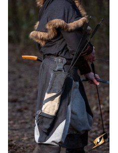 Medieval Quiver of the Wild Hunters, suede
