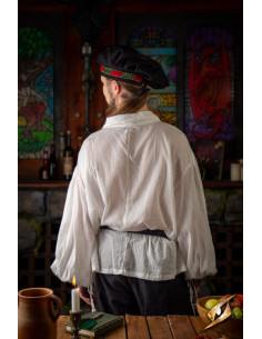 Crinkle fencing t-shirt, white 2