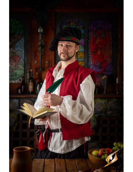 Crinkle fencing t-shirt, white