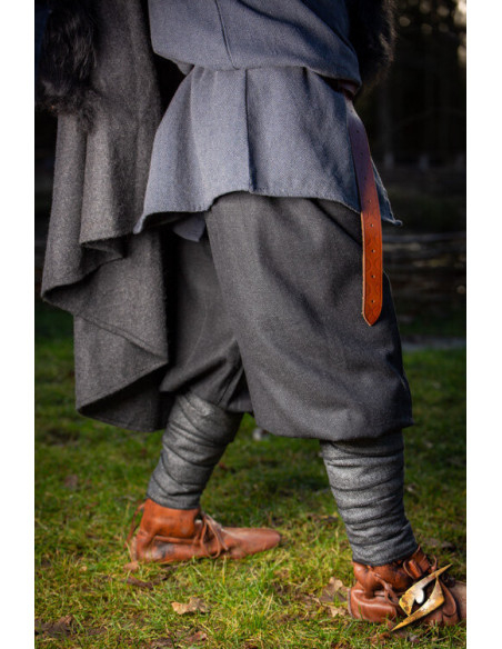 Viking wool pants Ull Rus model, black