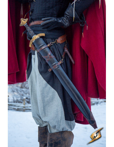 Sword sheath for belts, 75 cm.