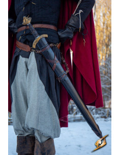 Sword sheath for belts, 94 cm.