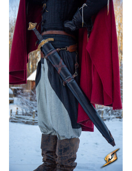 Sword sheath for belts, 94 cm.