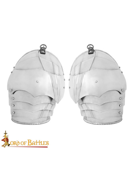 Gothic-medieval armor scale shoulder...