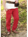 Basic medieval pants Hagen model, red