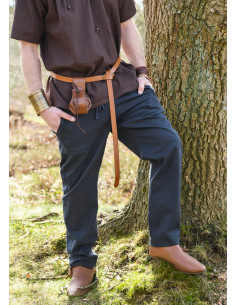 Basic medieval pants Hagen model, blue