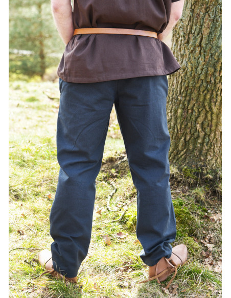 Basic medieval pants Hagen model, blue
