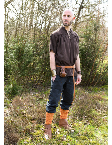 Basic medieval pants Hagen model, blue