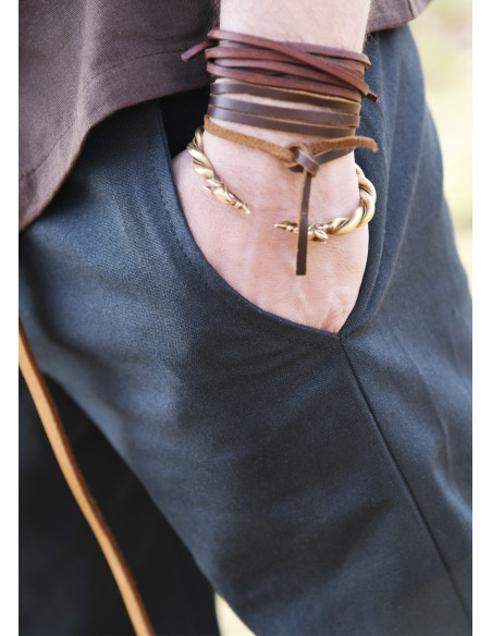 Basic medieval pants Hagen model, blue