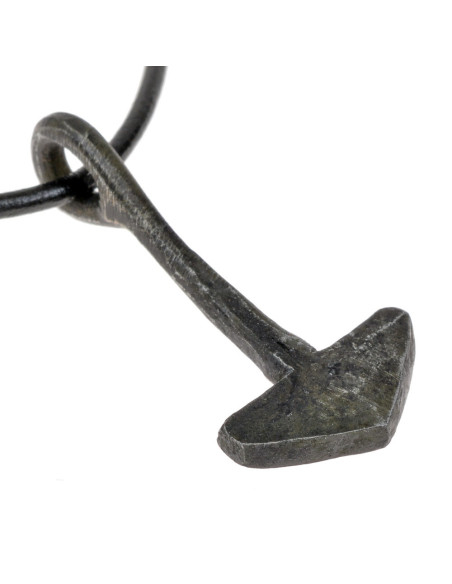 Thor's Hammer pendant made of iron by...