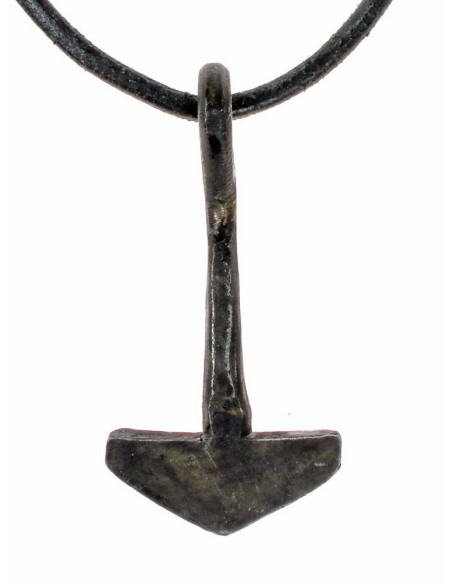 Thor's Hammer pendant made of iron by...