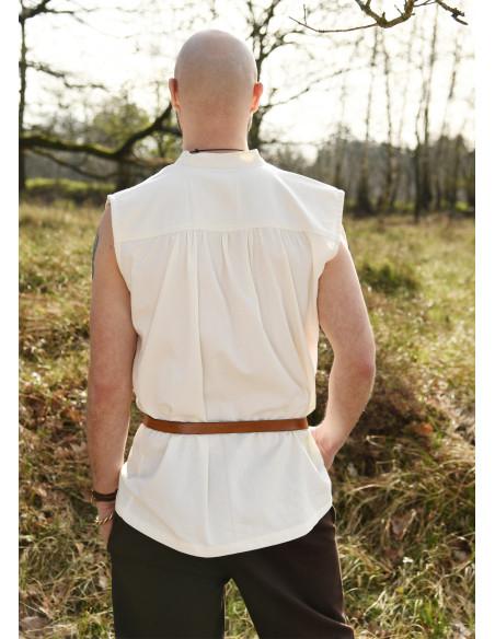 Medieval sleeveless shirt model...