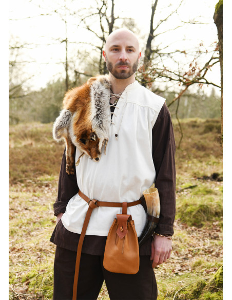 Medieval sleeveless shirt model...