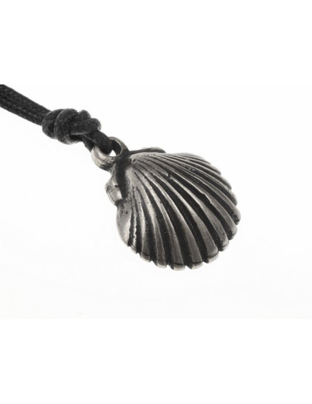 Medieval pilgrim shell pendant of...
