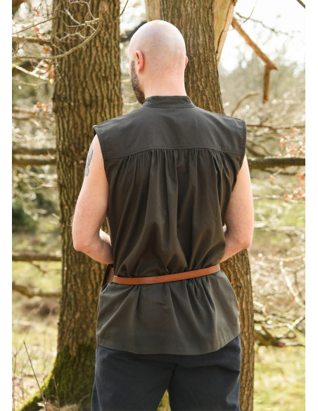 Medieval sleeveless shirt model...