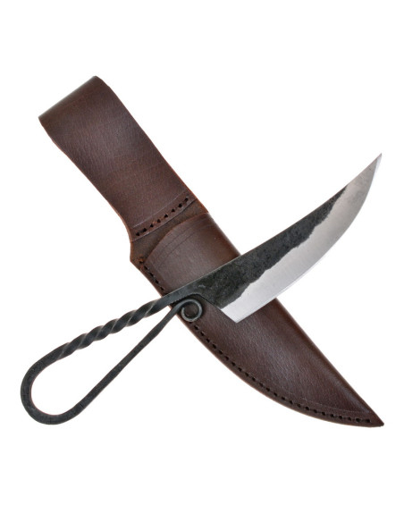 Large Viking knife with sheath...