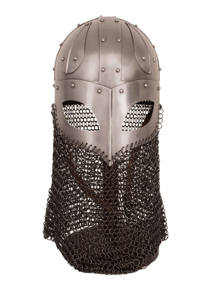 Spangen Viking helmet with chain...