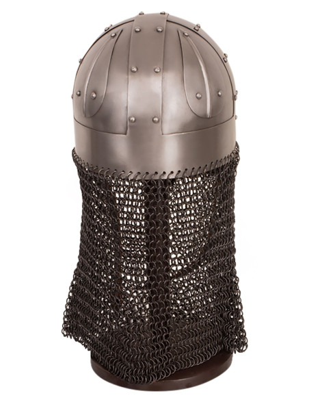 Spangen Viking helmet with chain...