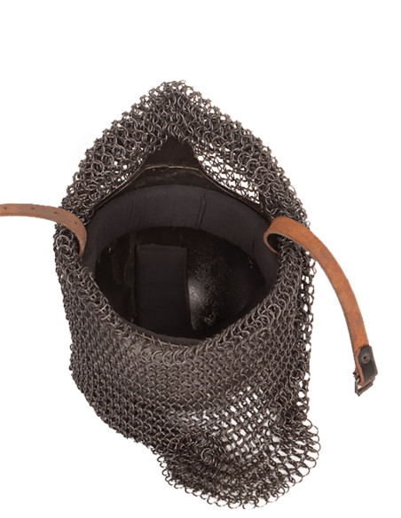 Spangen Viking helmet with chain...
