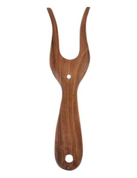 Traditional medieval wooden lamp...