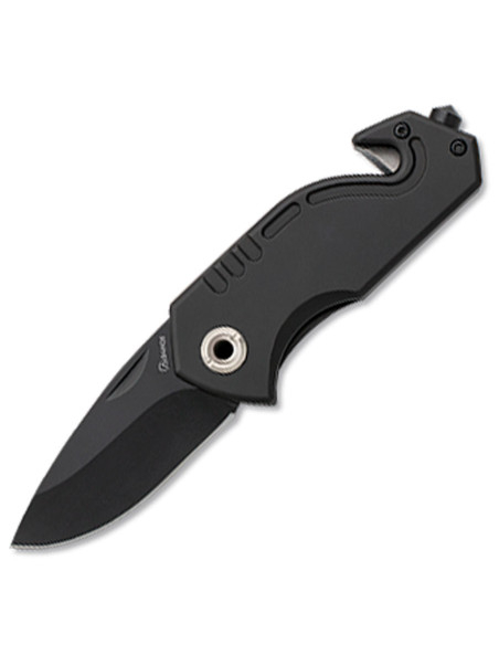 Albainox brand black rescue knife...