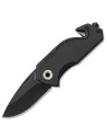 Albainox brand black rescue knife (14.9 cm.)