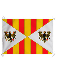 Medieval banner flag Kingdom of Sicily (100x70 cm.)