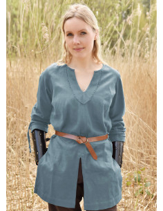 Ylva Viking Women's Tunic - blue-gray
