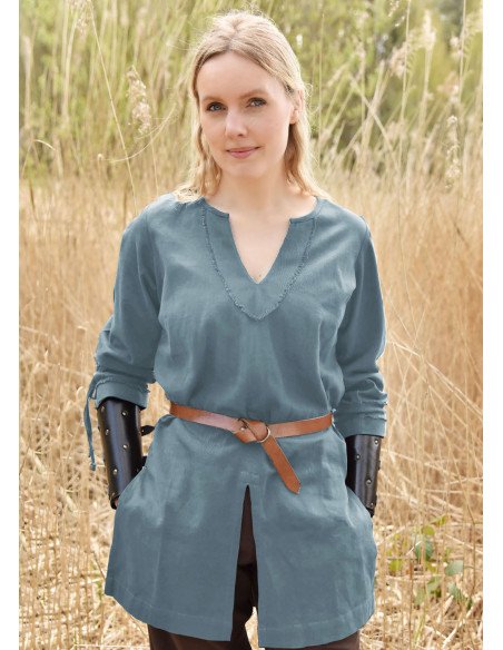 Ylva Viking Women's Tunic - blue-gray Ylva Viking Women's Tunic - blue-gray