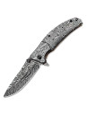 Albainox brand knife 3D recording Damascus (20 cm.)