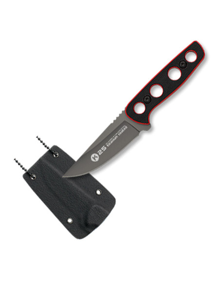 G-10 Red-Black boat knife brand K25...