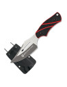 G-10 Red-Black boat knife brand K25 (13.5 cm.)