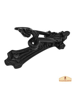 Medieval Gothic handmade iron knocker (20.3 cm.) 2