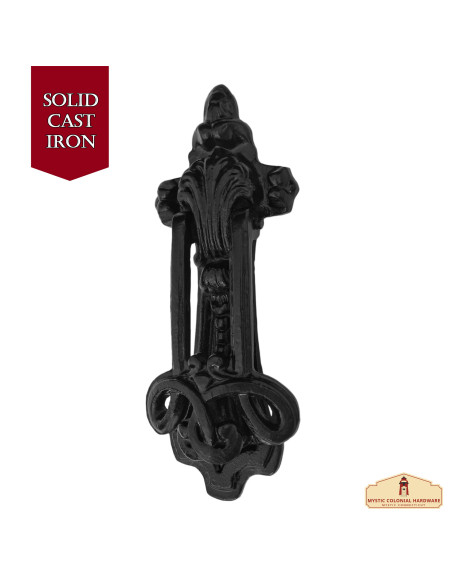 Medieval Gothic handmade iron knocker...