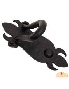 Medieval Venetian handmade iron knocker (19.8 cm.) 2