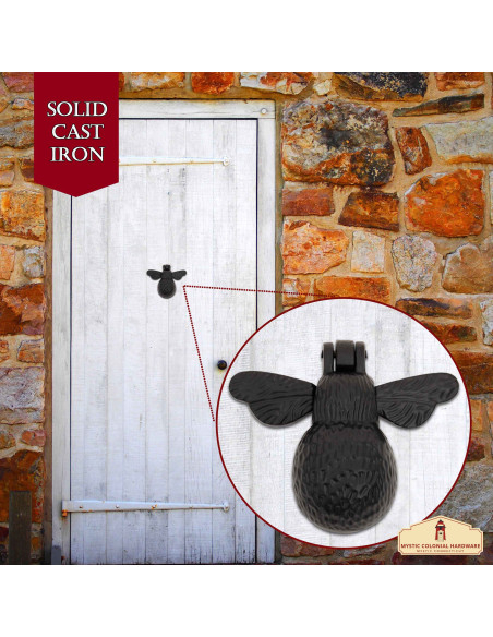 Medieval cast iron knocker Bumblebee... Medieval cast iron knocker Bumblebee...