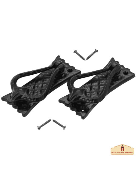 Medieval cast iron knocker rustic...