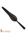 Hand-forged iron spearhead (45.6 cm.)