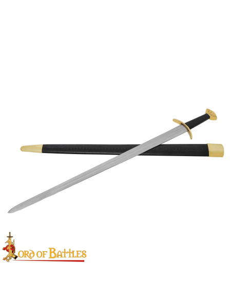 Five-lobed decorative Viking sword...