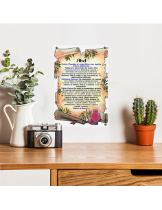 Personalized Poster with your Name (20x30 cm.) 2