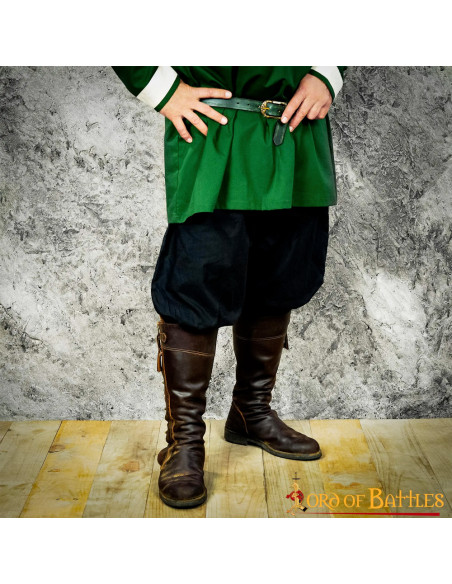 Medieval pants Almogavar model, black