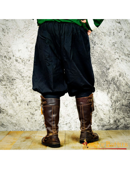 Medieval pants Almogavar model, black