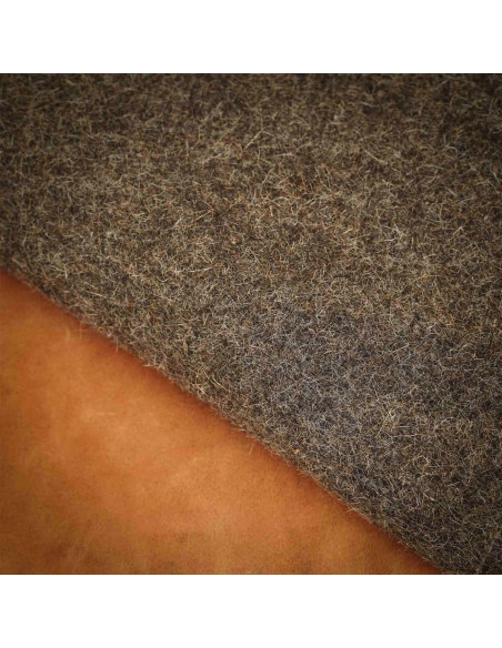 Traditional woven wool medieval blanket